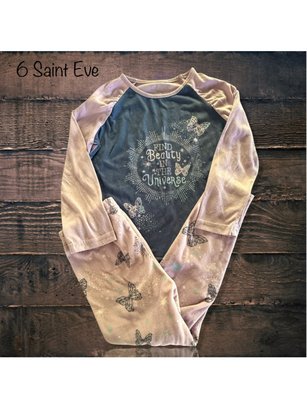 Size 6 Saint Eve Fleece Pajama Set
